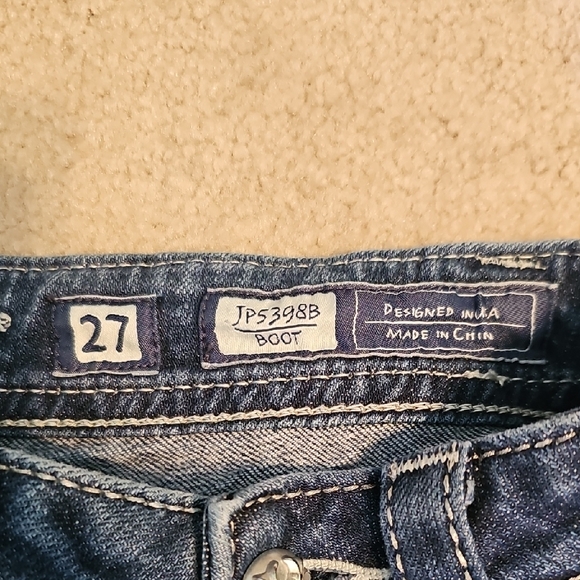 Miss Me Dark Blue Boot Cut Jeans - Picture 2 of 13